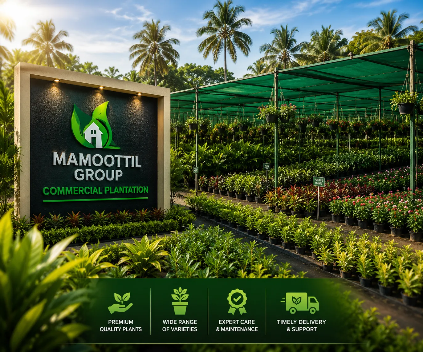 Commercial Plantation Plants